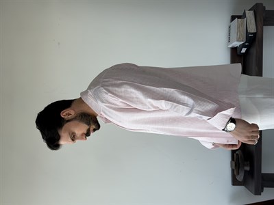 PureLine Pembe Çizgili Gömlek