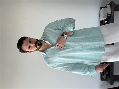 PureLine Yeşil Çizgili Gömlek