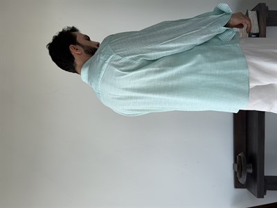 PureLine Yeşil Çizgili Gömlek