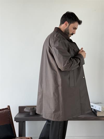 Regent Haki-Brown Trençkot