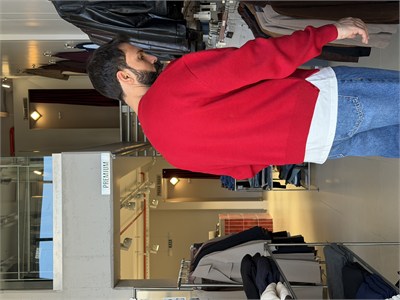 Robin Kırmızı Crop Triko