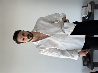 Royal Series Turuncu Çizgili Gömlek