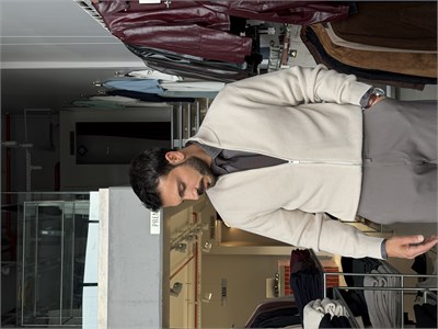 Sanchez Taş Fermuarlı Triko