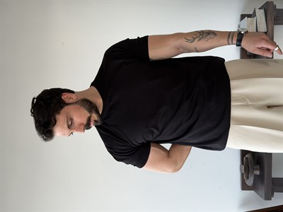 Scallini Basic Siyah Triko 