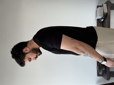 Scallini Basic Siyah Triko 