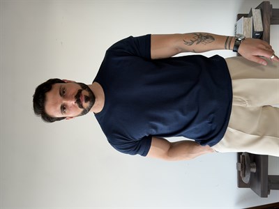 Scallini Basic Lacivert Triko 