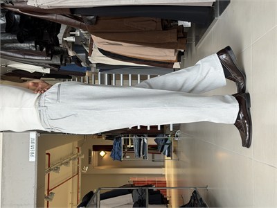 Sedna Gri Duble Kumaş Baggy Pantolon