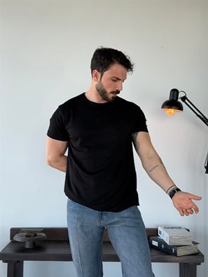 Oris Oysho Modal Siyah Tişört