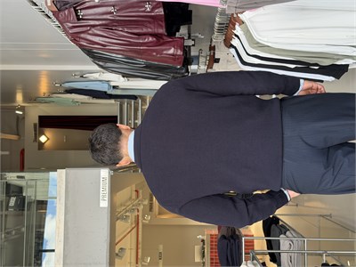 Skonder Lacivert Fermuarlı Polo Yaka Triko