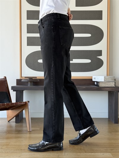 Vintal 80s (841) Siyah Baggy Jean