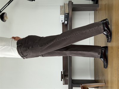 Vintal 80s Kahves  Baggy Jean (893)