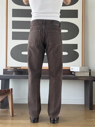 Vintal 80s Brown Baggy Jean