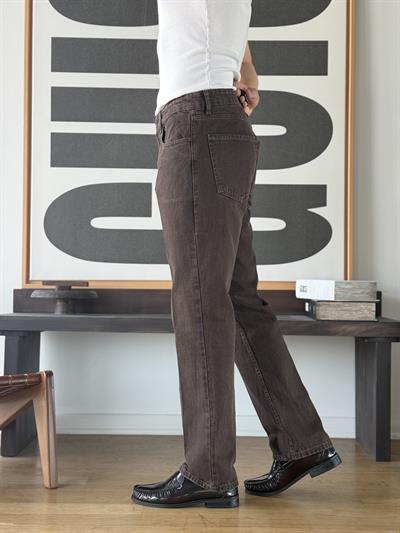 Vintal 80s Brown Baggy Jean