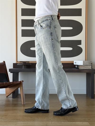 Vintal 80s Ice Blue Baggy Jean