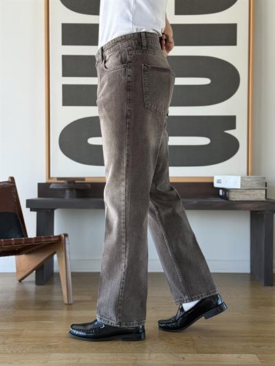 Vintal 80s Kahve Baggy Jean