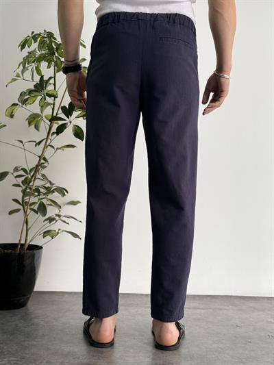 Vitinia Keten Lacivert Pantolon