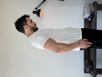 Waffle Henley Beyaz Tişört