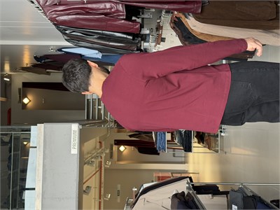 Yasmir Bordo Basic Sweatshirt