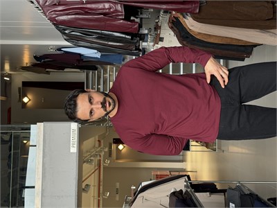 Yasmir Bordo Basic Sweatshirt