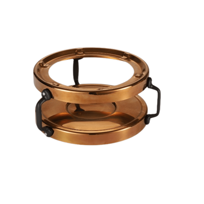 Döküm Saplı, Isı Yalıtımlı, Bakır Ocak 22 cm
