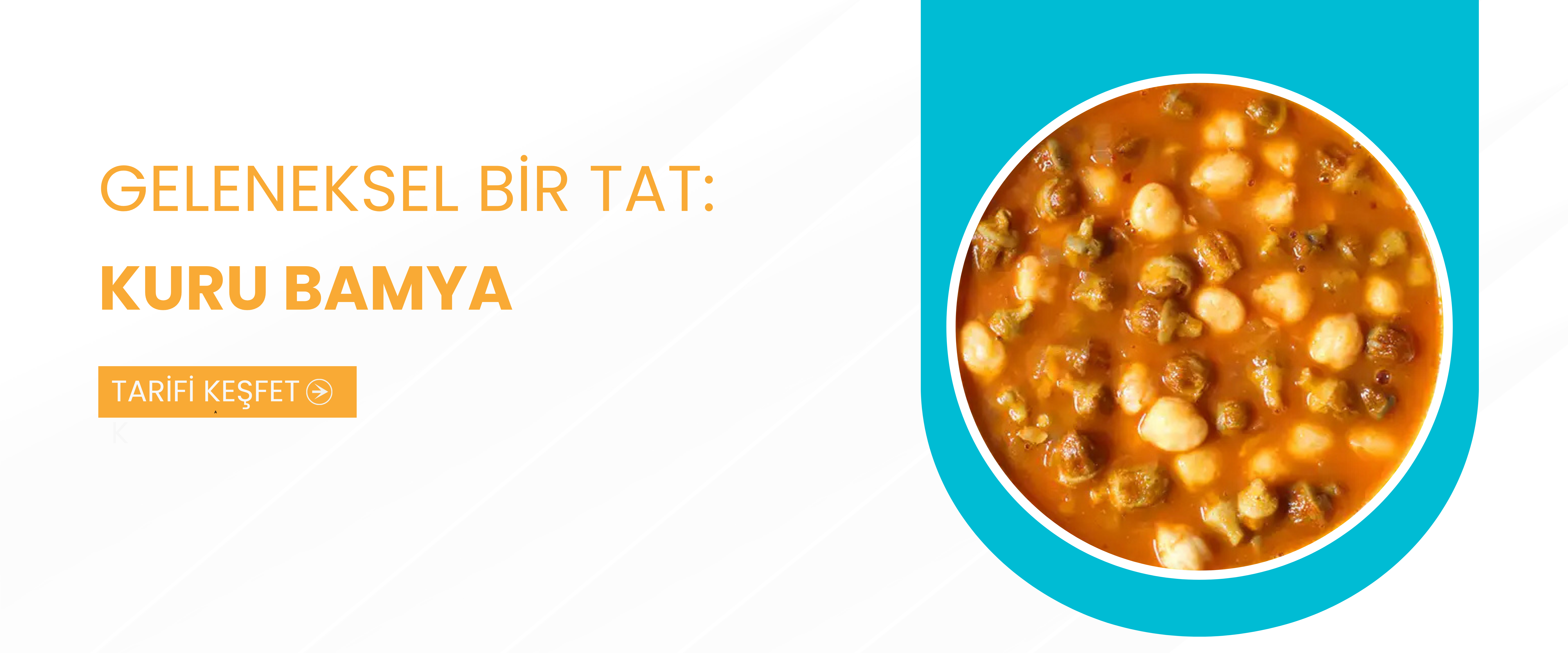 Lezzetli Denizli Bamya Kurusu Tarifi ve Yanında Eskilerden Geleneksel Hamur Yemeği