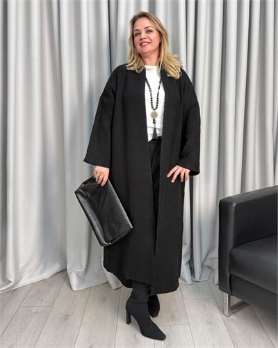Pomela Hırka Siyah