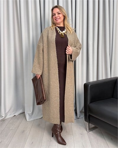 Pomela Hırka Vizon