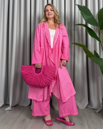 Talia Premium Takım Pembe