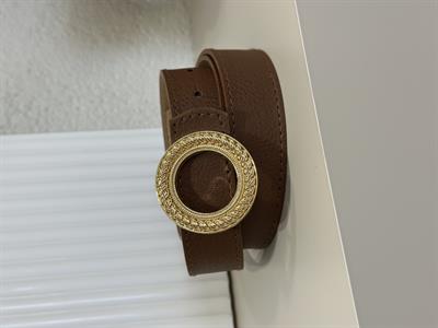 Daire Gold Tokalı Kemer Taba