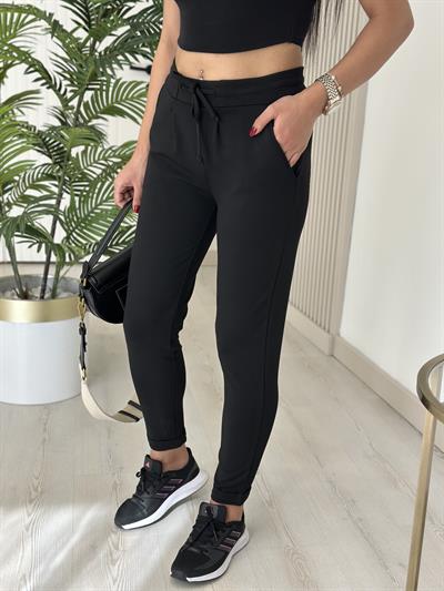 Double Paça Eşofman Altı Siyah