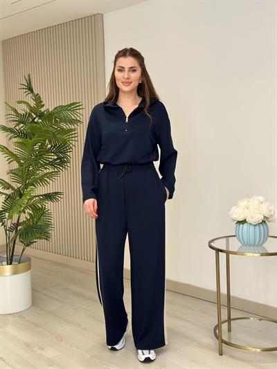 Ellis Modal Kumaş Takım Lacivert