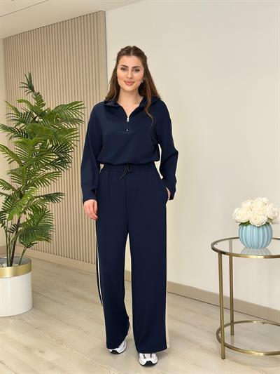 Ellis Modal Kumaş Takım Lacivert