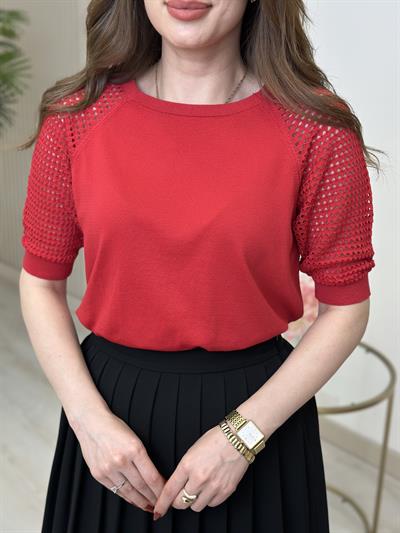 File Kol Rahat Kalıp Merserize Kırmızı