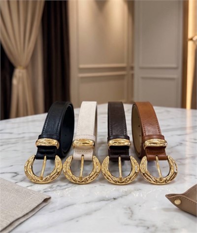 Gold Tokalı Mg Model Kemer Siyah