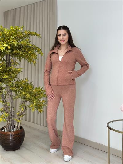 İspanyol Taytlı Takım Gül Kurusu