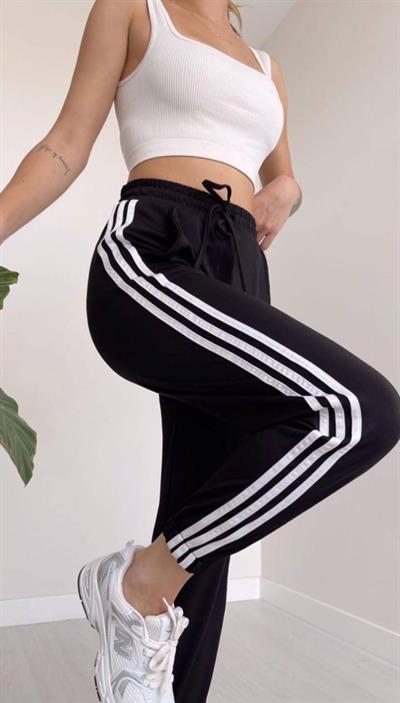 Likralı Scuba Kumaş Eşofman Altı 