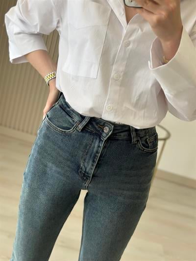 Marka Model Kesik Paça Jean Koyu Tintli Melbourne