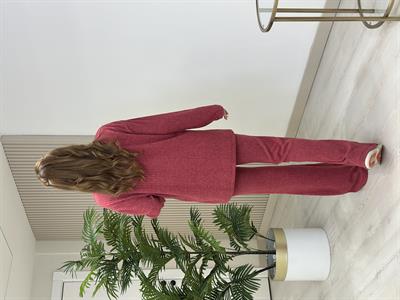 Maya Fitilli Yumoş Takım Bordo