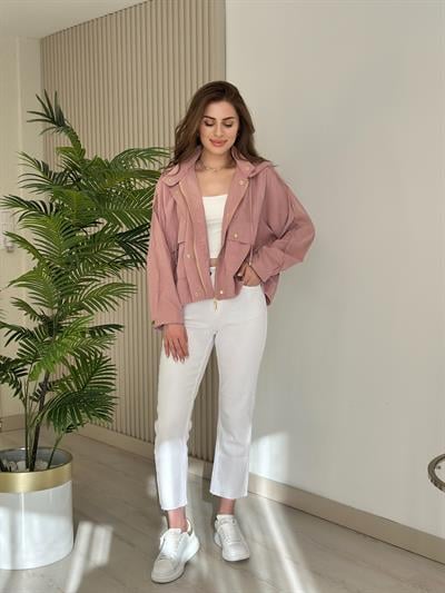 Melbourne Kesik Paça Jean Beyaz