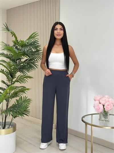 Modal Kumaş Mevsimlik Eşofman Altı Antrasit