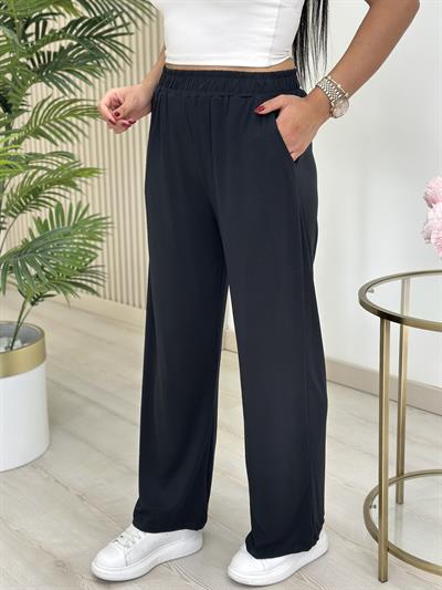 Modal Kumaş Mevsimlik Eşofman Altı Siyah