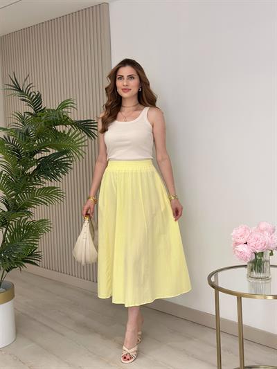 Orj. Marka Fitilli Kalın Askılı Basıc Bej