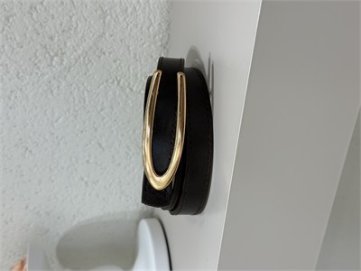 Oval Toka Gold Kemer Acı Kahve