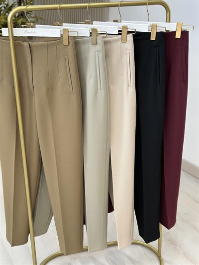 Premıum Kalite Pensli Pantolon Olive