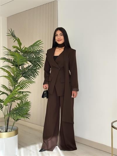 Premium Seri Üçlü Takım Kahve