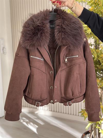 Robin Süet İçi Peluş Dolgulu Mont Taba