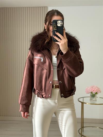 Robin Süet İçi Peluş Dolgulu Mont Taba