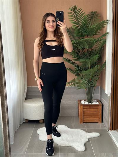 Siyah Sporcu Büstiyer