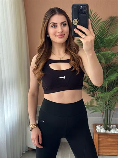 Siyah Sporcu Büstiyer