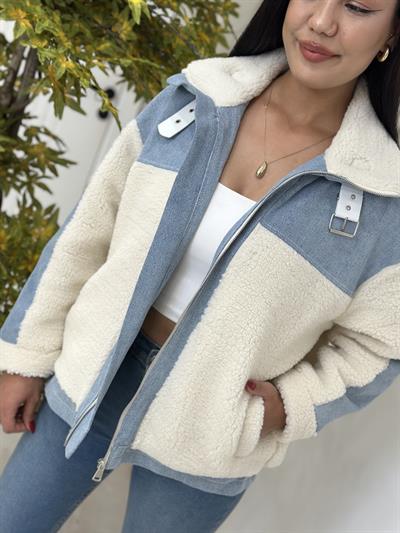 Teddy Kot Miksli Bomber Mont 